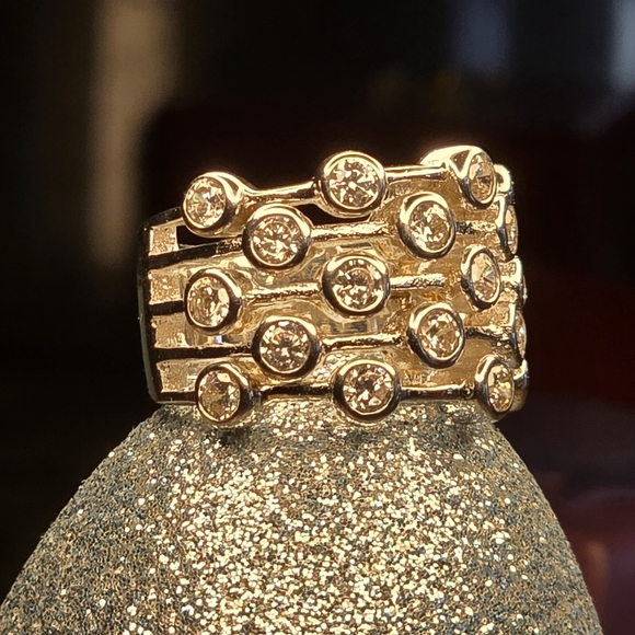 Silpada 925 Sterling Silver Multiband Statement Ring - Picture 3 of 11